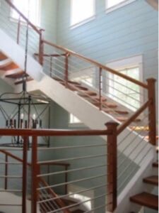 staircase remodel with modern floating stairs