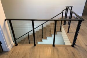 Artistic Stairs staircase products: cable railing, stair railing, banister vs baluster, open riser staircase