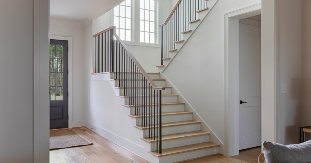 Cost Effective Modern Stair Railing Staying on Budget