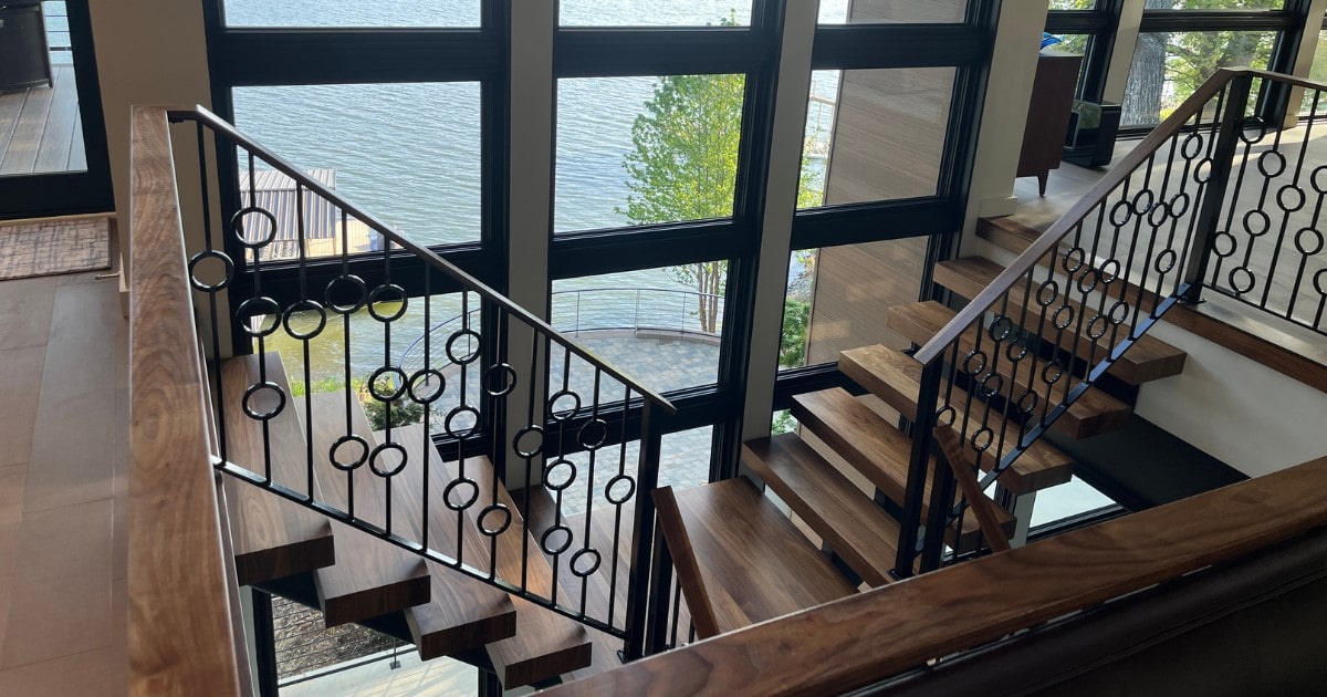 The Impact of Metal Staircase Railings on Home Resale Value