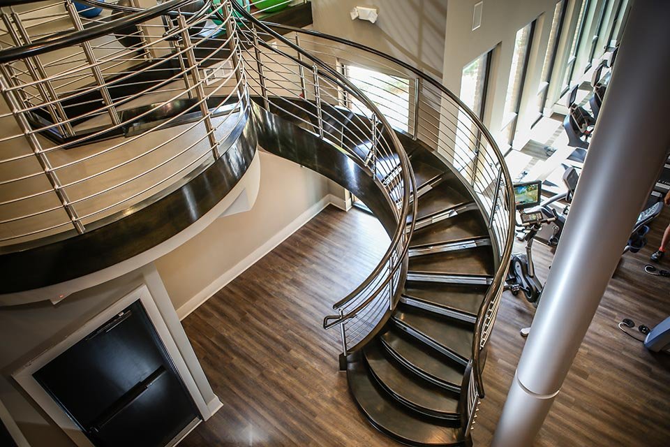 commercial stainless steel staircase railing